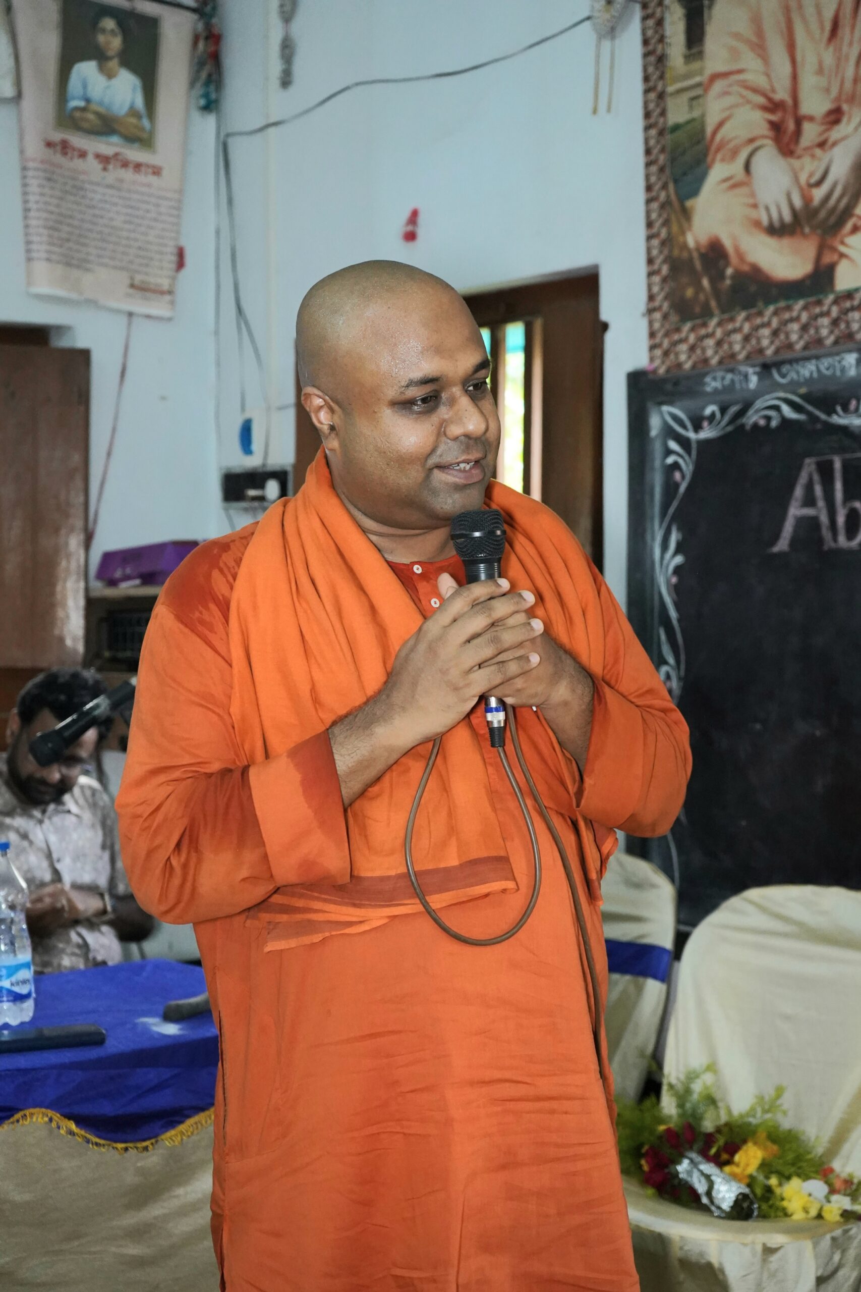 Auspicious Visit Of Swami Gautamananda, The president of Belur Math